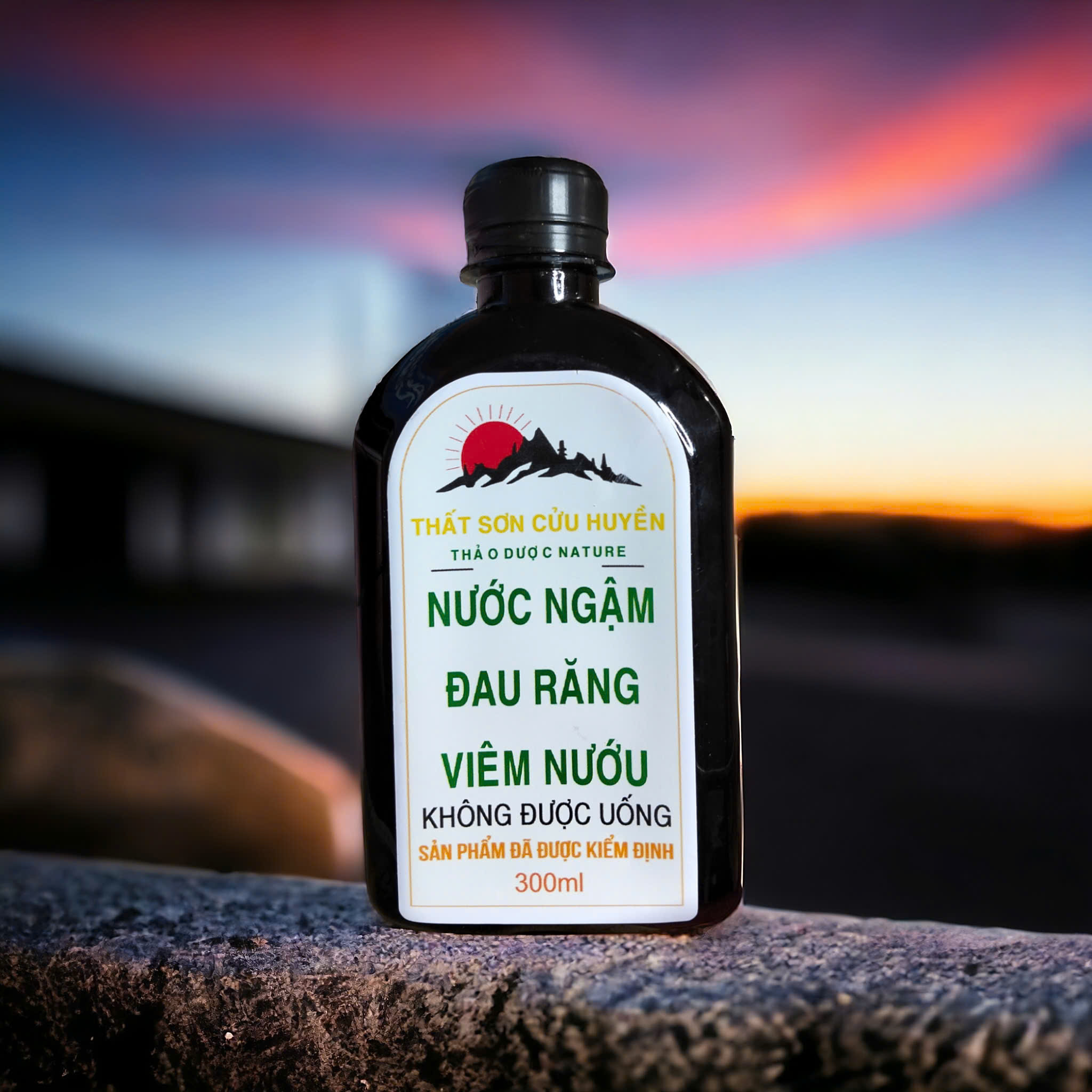 Nước Ngậm Đau Răng Viêm Nướu (chai 300ml) – Thất Sơn Cửu Huyền