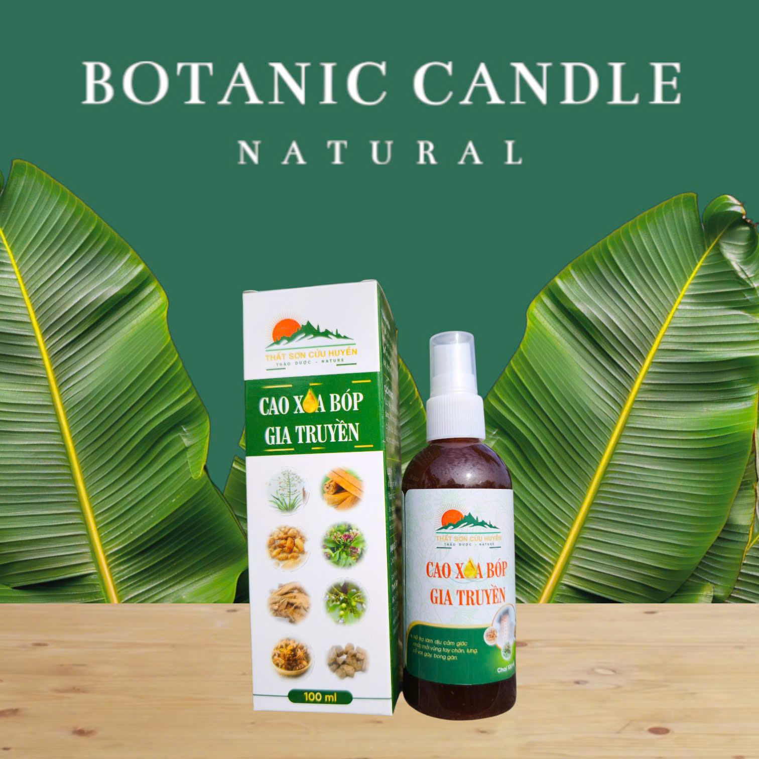 Cao Xoa Bóp Gia Truyền Thất Sơn Cửu Huyền